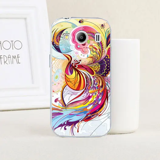 Милый мультяшный модный пластиковый жесткий компьютер с рисунком для Samsung Galaxy Ace 4