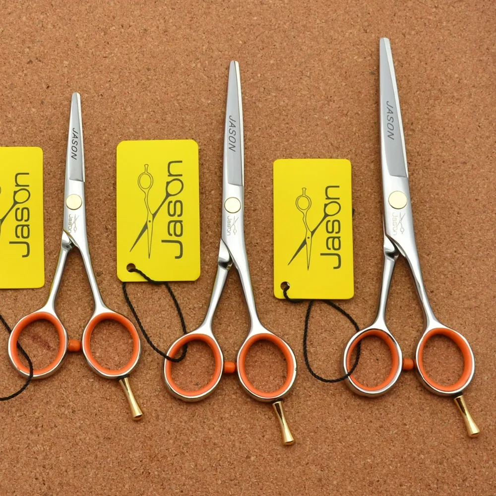 

4''/5''/5.5'' Brand Jason TOP GRADE Professional Hairdressing Scissor JP 440C Barbers Thinning Cutting Scissors Hair Shears