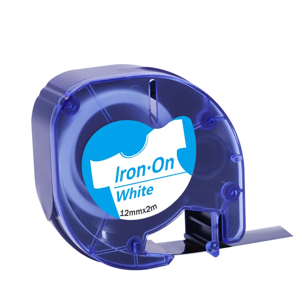 Blue Fabric Tape Fimax 91201 совместимый для лента DYMO letratag 91200 12267 DYMO пластиковый этикетировщик 91203 16951 DYMO тканевая лента 18771 - Цвет: Blue Fabric Tape