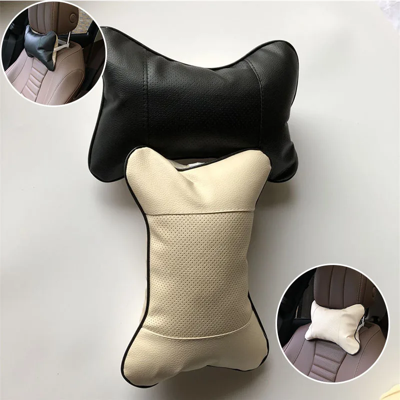 

2pcs Car neck pillows headrest case for Dodge Journey JUVC Charger DURANGO CBLIBER SXT DART