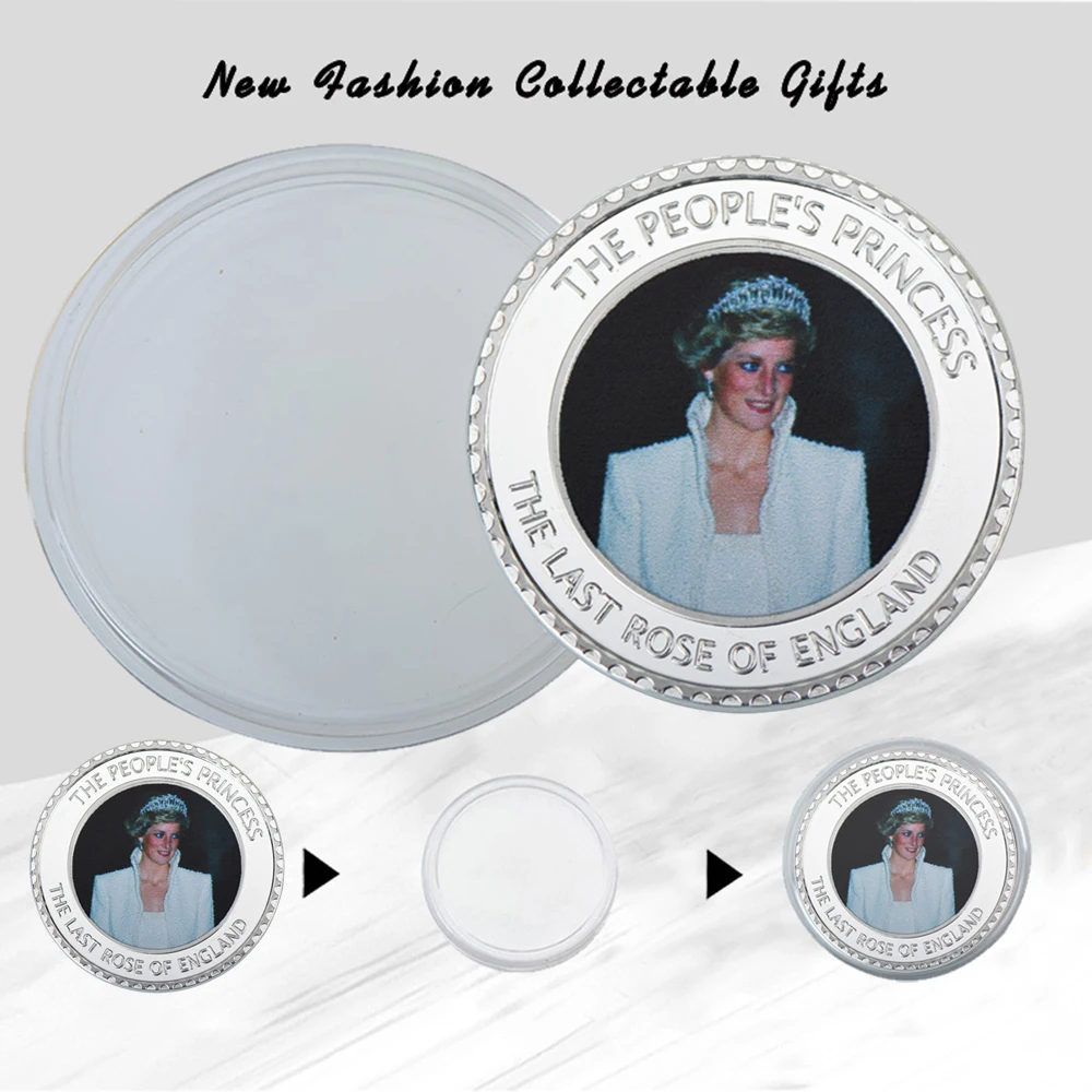 WR Деловой Подарок на заказ Принцесса из Англии вызов металлическая монета