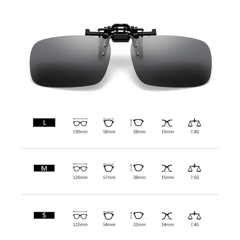 Рыбалка Применение солнцезащитные очки клип для очков на Стиль UV400