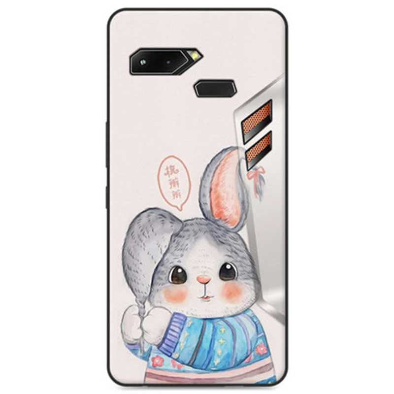 Чехол для смартфона ASUS ROG Game мягкий мультяшный чехол ZS600KL Z01QD 6 0 дюйма 2018 |