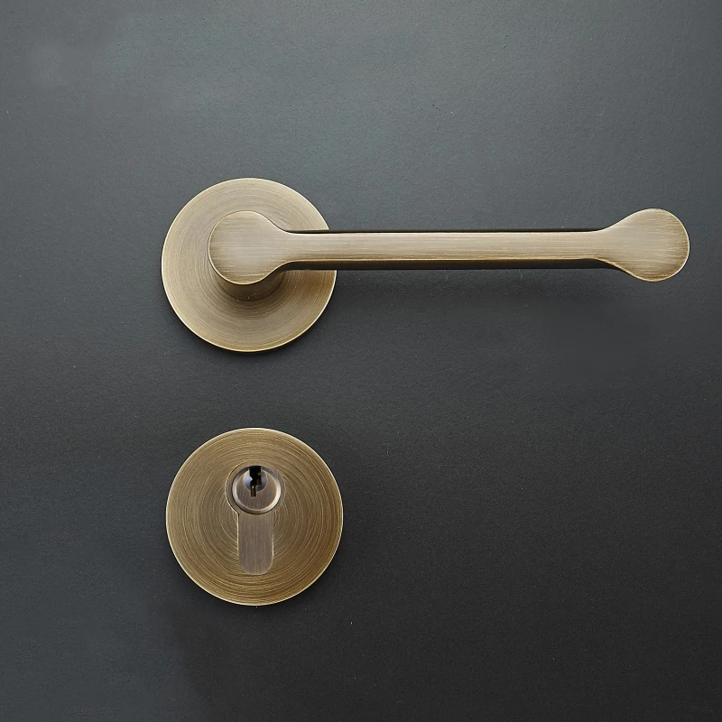 1 комплект модернизированные латунные наборы дверных ручек для дверей 35 50 мм