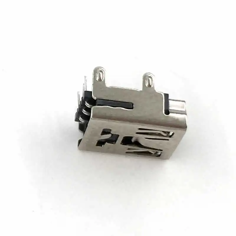20 шт мини USB 5pin гнездовой разъем 4 ноги 90 градусов Pin для хвоста зарядки мобильного
