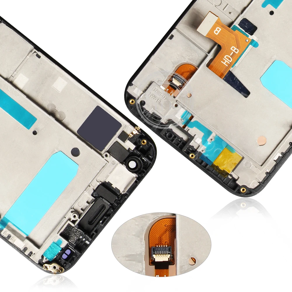 100% тестирование 1280x720 для Huawei G7 ЖК-дисплей с сенсорным экраном дисплей дигитайзер