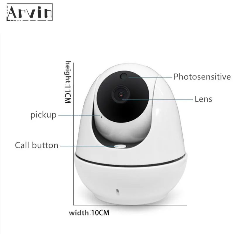 Беспроводной Wi Fi Няня радио Мониторинг безопасности сети домашней камеры видео