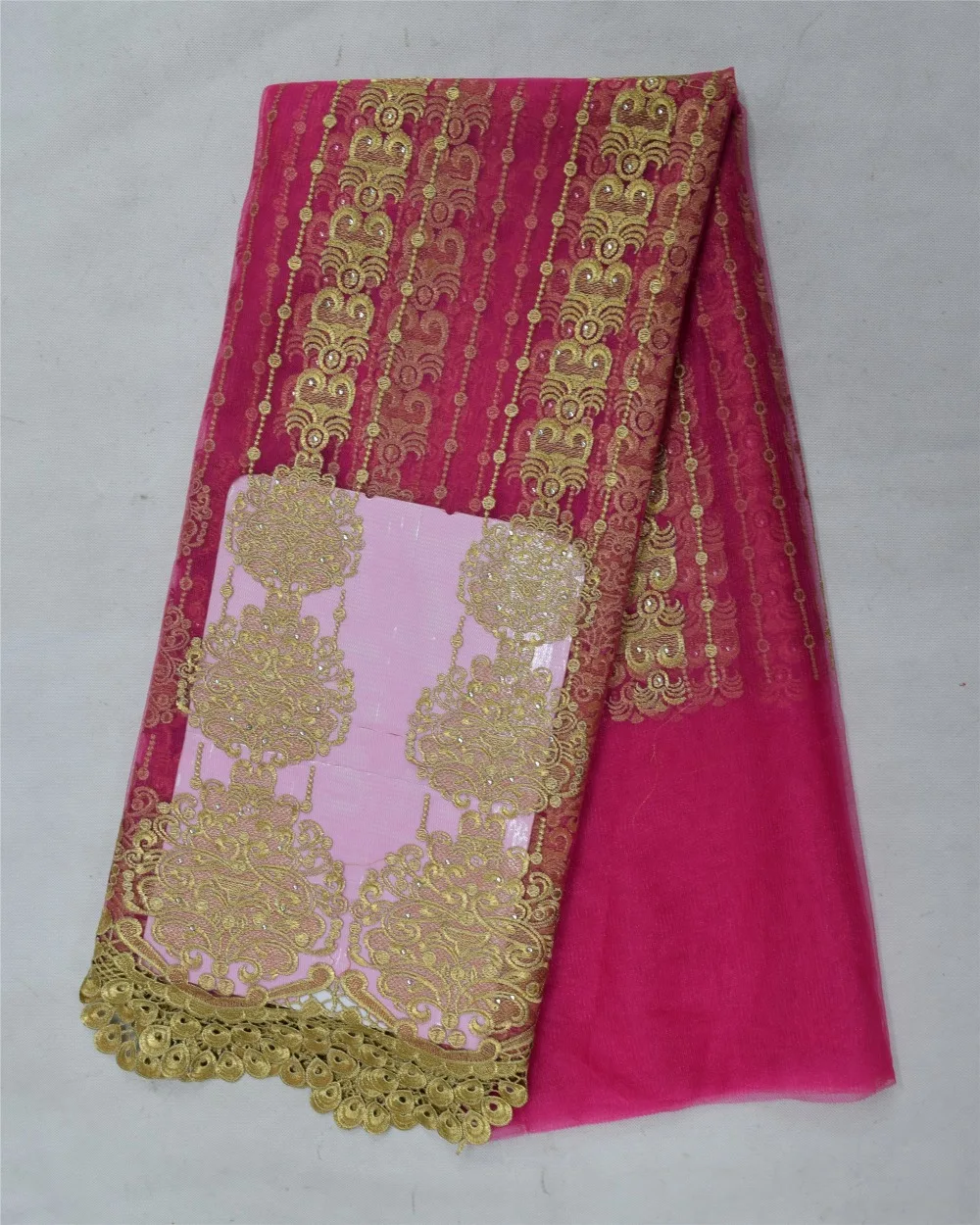 Африканский Кружевной Ткани 2017 Вышитые Нигерийские Шнурки Ткань Свадебный