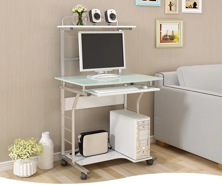 Компьютерный стол... Стол из закаленного стекла. | Мебель