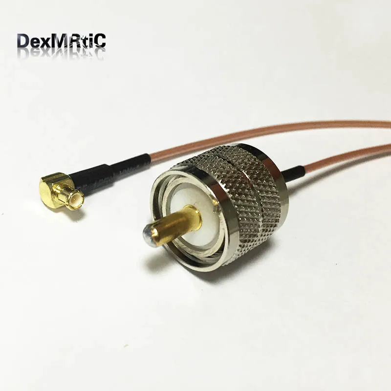 НОВЫЙ УВЧ штекер PL259 переключатель MCX Штекер прямоугольный RF отрезок кабель RG178