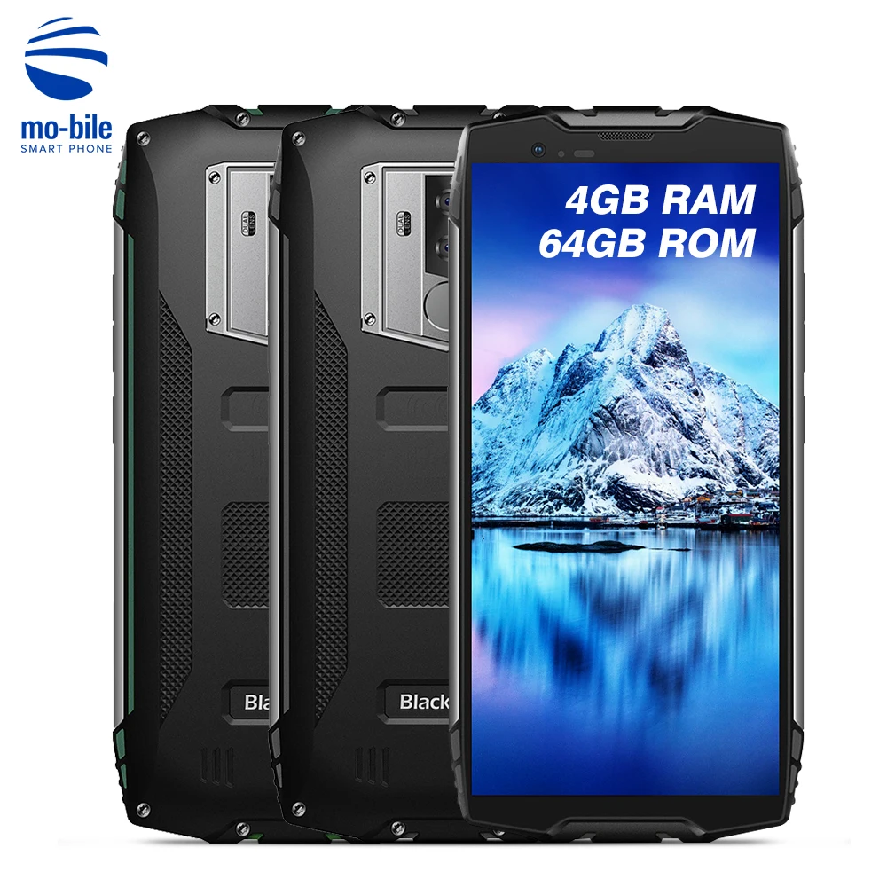 IP68 BLACKVIEW BV6800 Pro смартфон 4G Android 8 0 5 7 дюймов mt6750t восемь ядер B + 6 6580 мАч OTG 16.0MP
