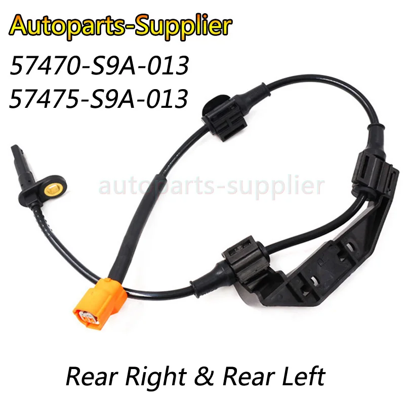 

Rear Right/ Rear Left 57475-S9A-013 57470-S9A-013 Wheel Speed ABS Sensor For HONDA CR-V 2 3 2.0 2.2 2.4 2001-2006