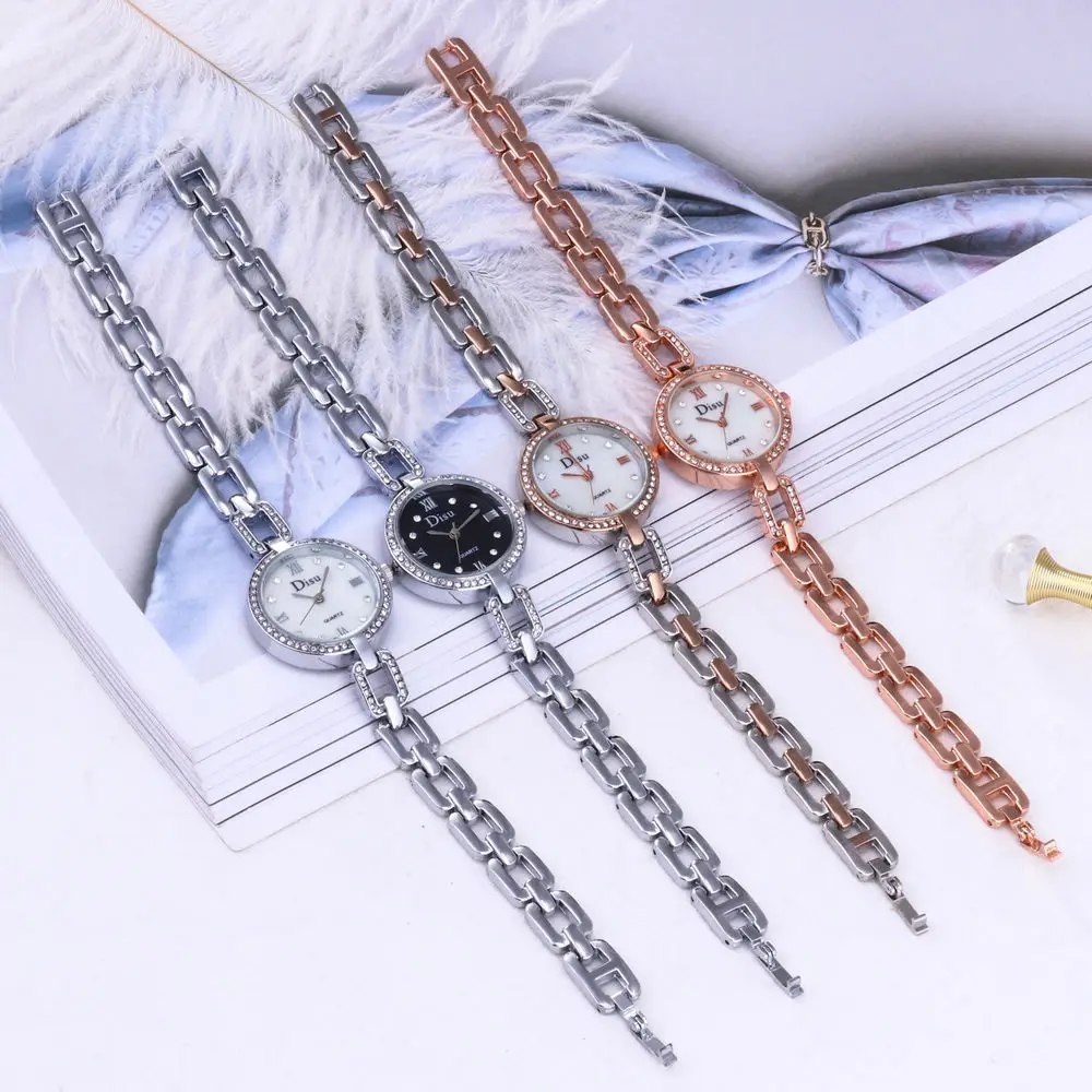 

New Fashion Brand Stainless Steel watches Ladies Quartz Dress Watches Concise Bracelet Watches Women Luxury reloj mujer Clock