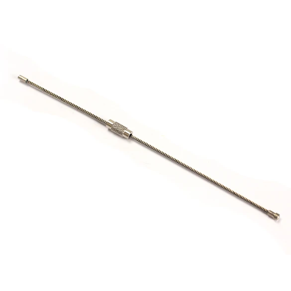 10 шт. кольцо для ключей из нержавеющей стали|cable key ring|key ring autosteel wire keychain |