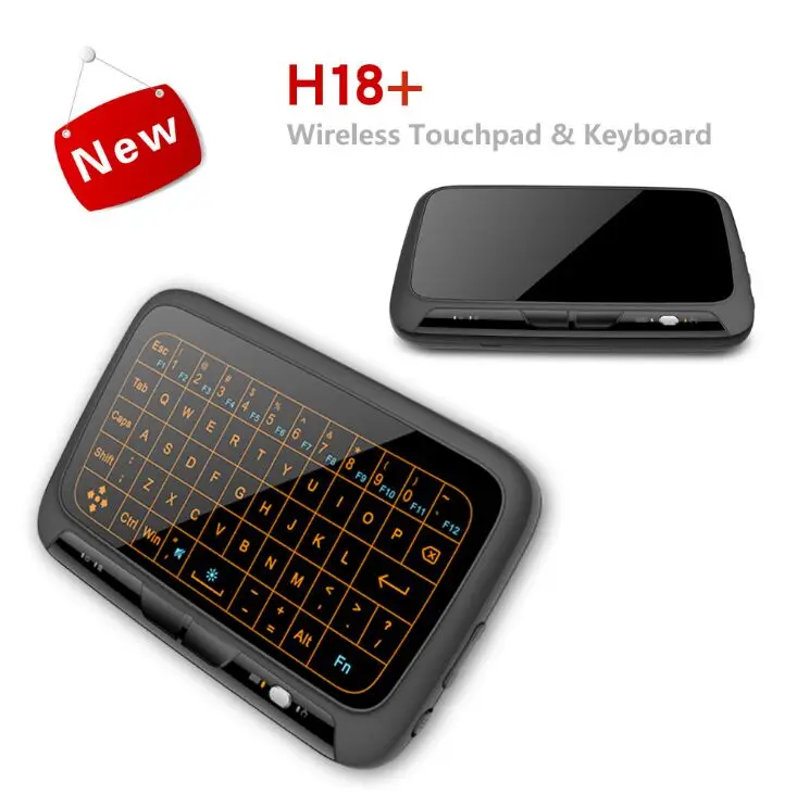 

Mini H18 Wireless Keyboard 2.4 G Portable Keyboard With Touchpad Mouse for Windows Android/Google/Smart TV Linux Windows Mac