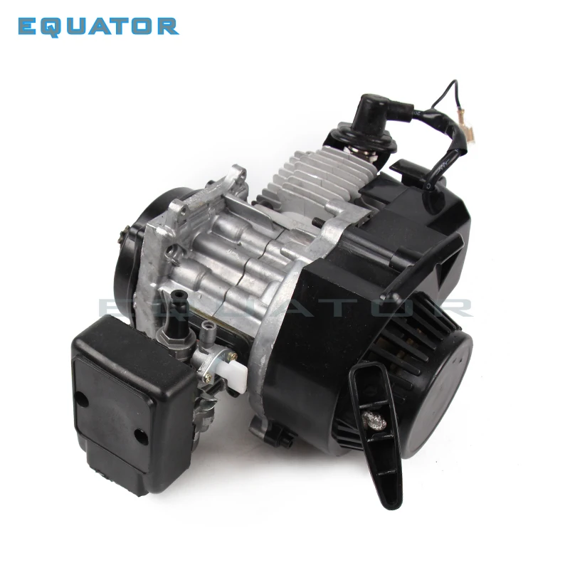 Мотоцикл 43cc 47cc 49cc 2 тактный двигатель мини QUAD ракеты карманный велосипед