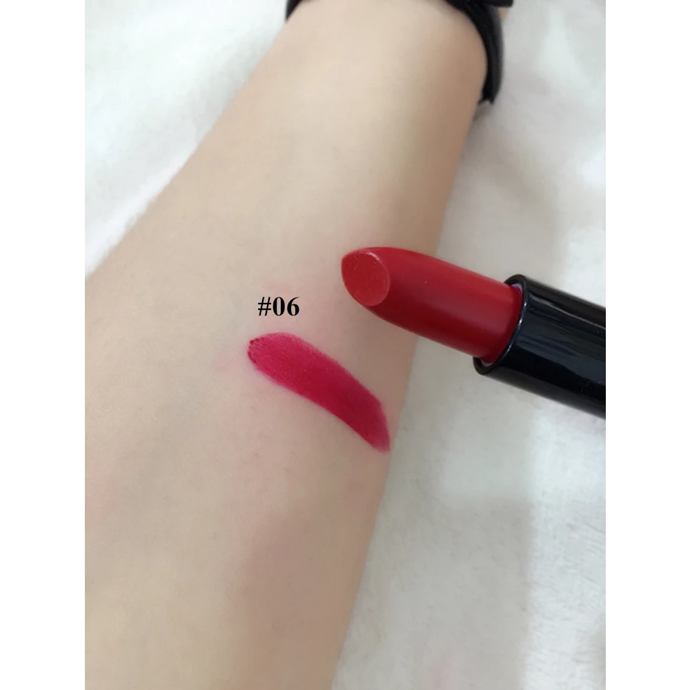 MAANGE Pro Lips Makeup увлажняющая матовая губная помада сексуальная водостойкая стойкая легкая в носке губная помада блеск Косметика 12 цветов - Цвет: 06