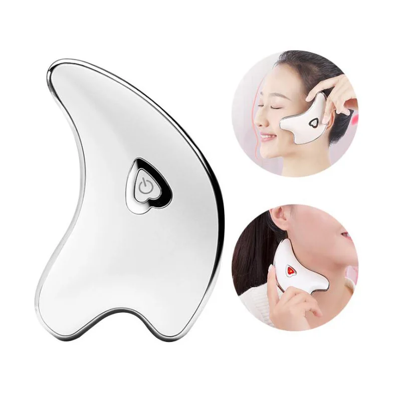 Guasha Machine Face Lifting Device Body Massage USB Rechargeable Skin Rejuvenation Instrument | Красота и здоровье