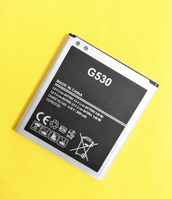 АЗК 5 шт. 2600 мА/ч EB-BG530BBC EB-BG530CBE запасная батарея для Samsung Galaxy Grand Prime J3 J5 G530 G530F G530FZ G530Y