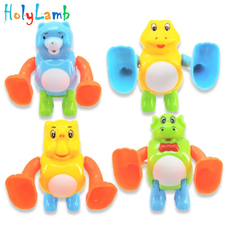 1 шт. 2017 милые животные заводные игрушки переворачивающиеся сверху сомерцающие