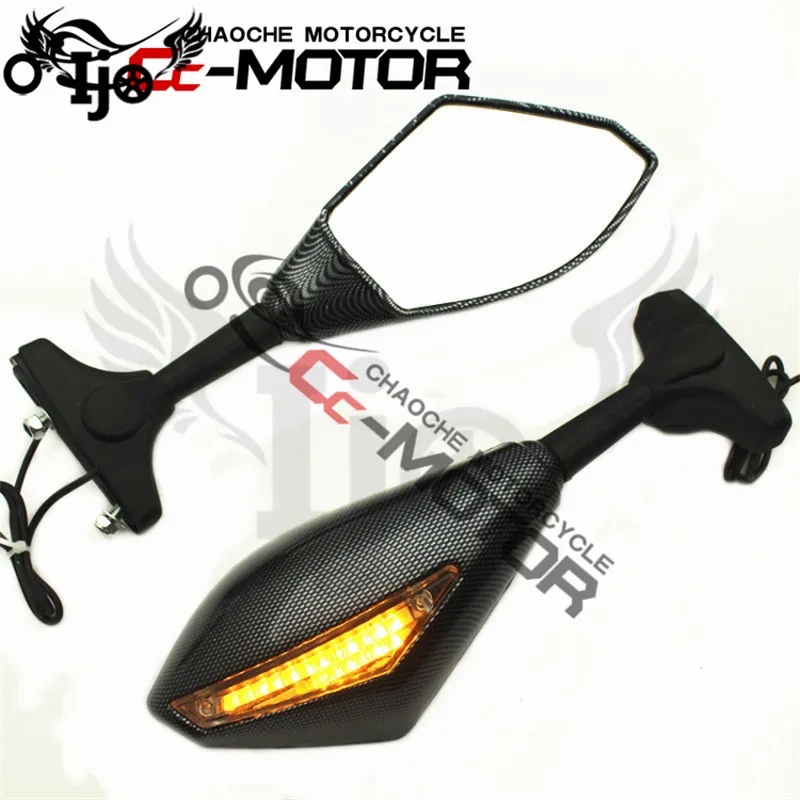 Motorcycle rearview mirror for Honda CBR 600 RR F5 CB R1000R 1100 XX LED Reflector | Автомобили и мотоциклы