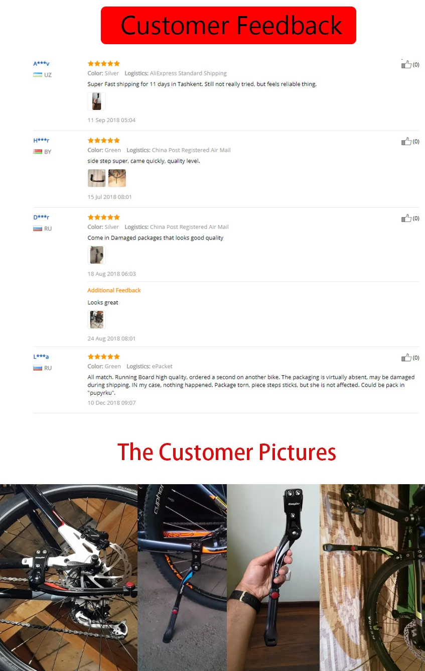 EasyDo 2"-29" MTB велосипедная подножка, парковочные стойки для горного велосипеда, Подножка для шоссейного велосипеда, боковая подставка, регулируемая 34-41 см