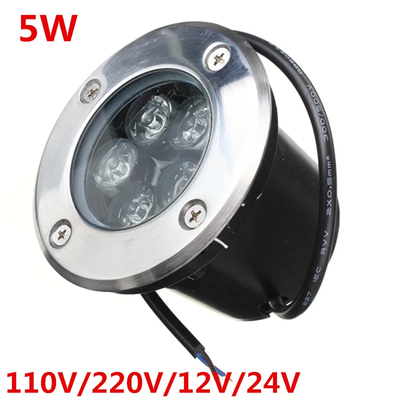 Светодиодная подземная лампа высокой мощности Epistar 20 шт./лот IP67 5 Вт|led underground