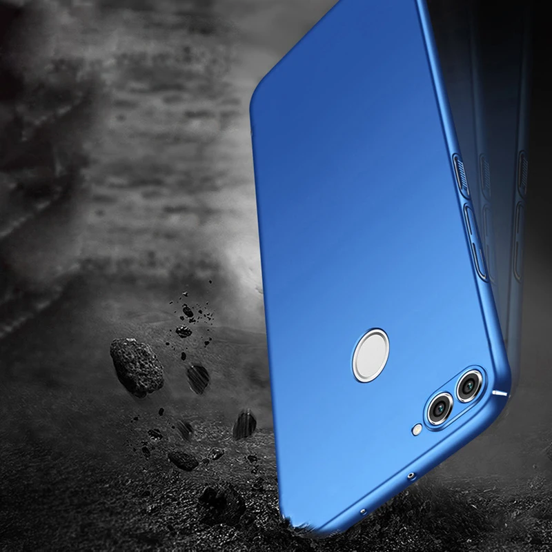 Роскошный Жесткий чехол для huawei P Smart Cover протектор Dual SIM FIG-LX1 LX2 LX3 FIG-LA1 on P Smart жесткий матовый чехол для ПК Coque Fundas