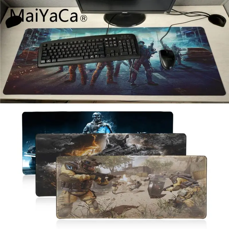 Игровой коврик для мыши MaiYaCa большой игровой с блокировкой скольжения на