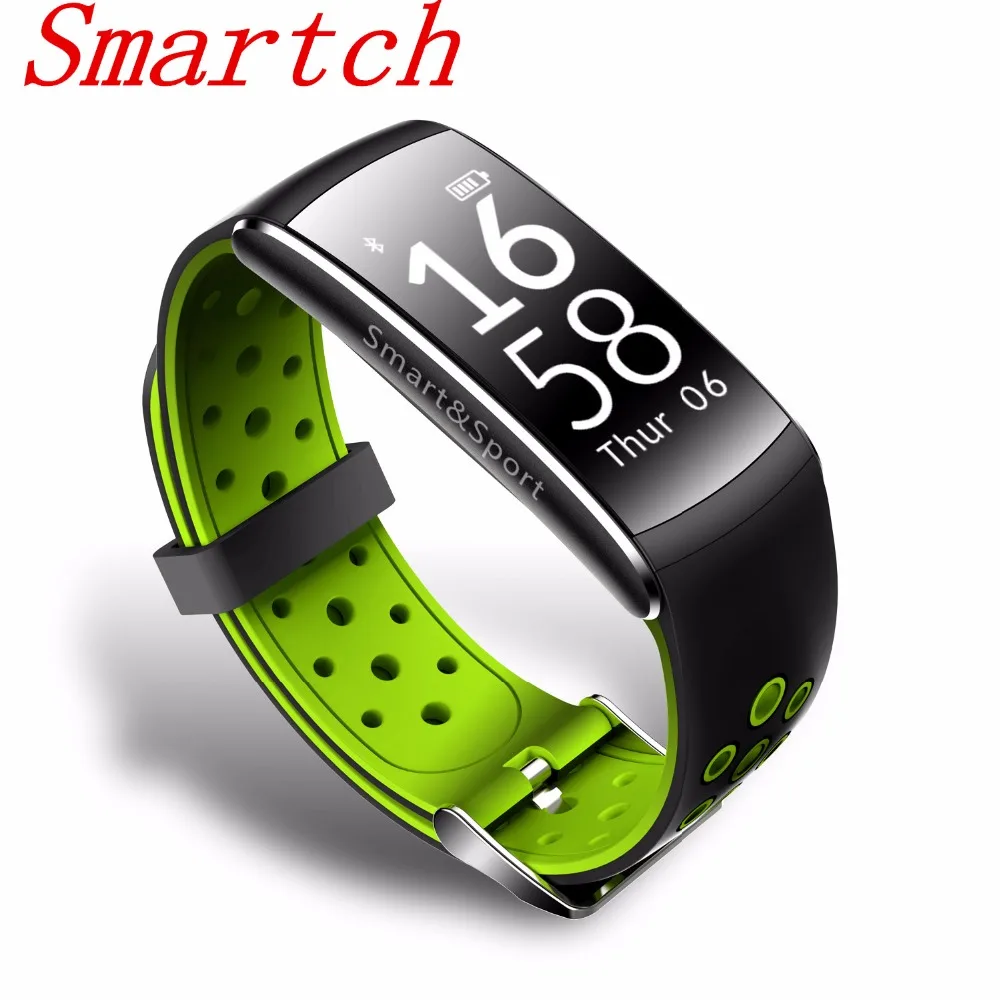Смарт часы Smartch Q8 фитнес браслет монитор сердечного ритма трекер активности