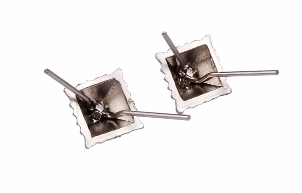 2pcs WW2 GERMAN PANK PIPS SILVER STARS FOR SHOULDER BOARDS | Costumes Badge
