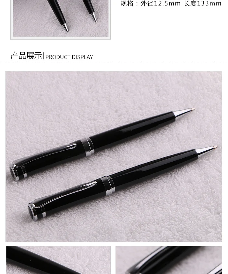 

10pcs/lot wholesale gift pen Factory Russian mothers day metal ball-point pen metal gift ball pen rotate