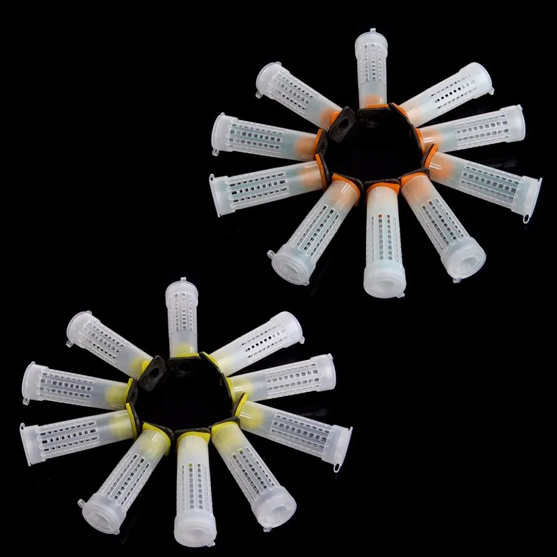 10 Набор пчеловодства Rearing Cup Kit пчела королева клетки роликовое оборудование для