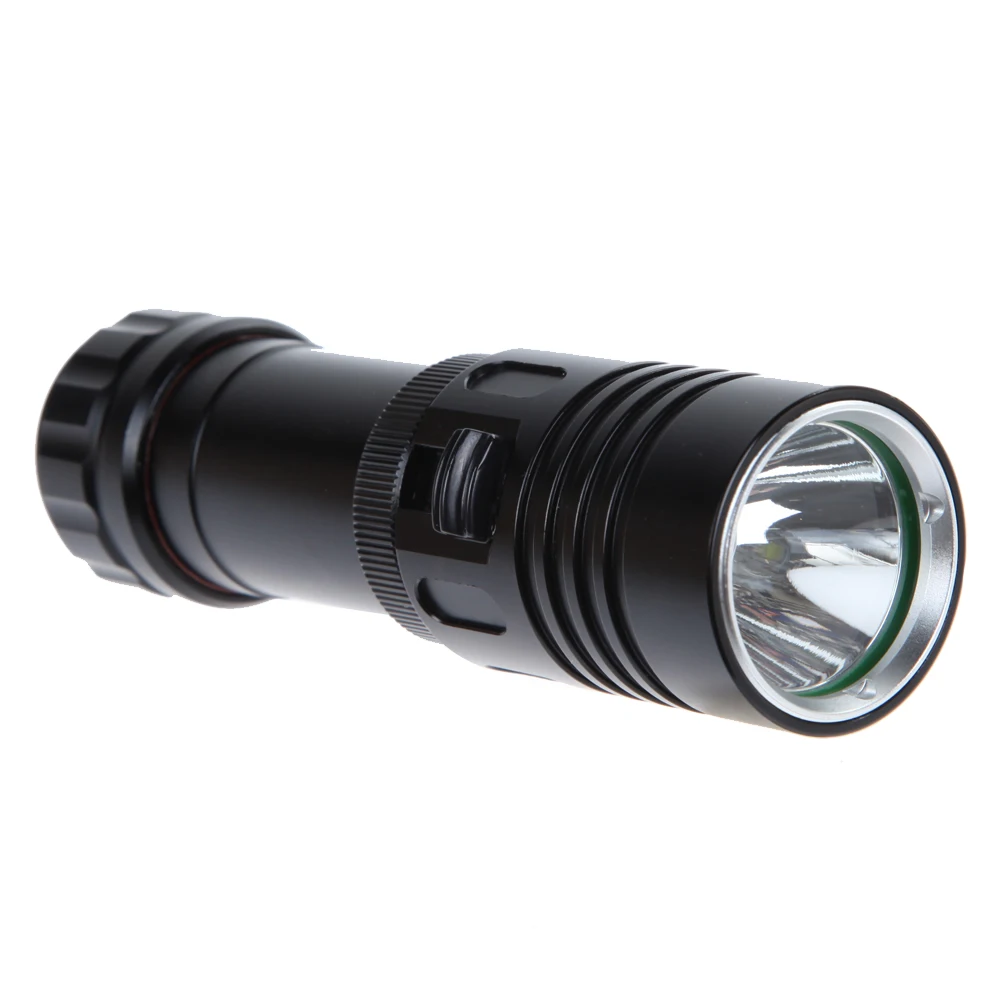 Дайвинг вспышки светильник 18650 погружения фонарь мощный 5000LM XM L2 подводный 100 м