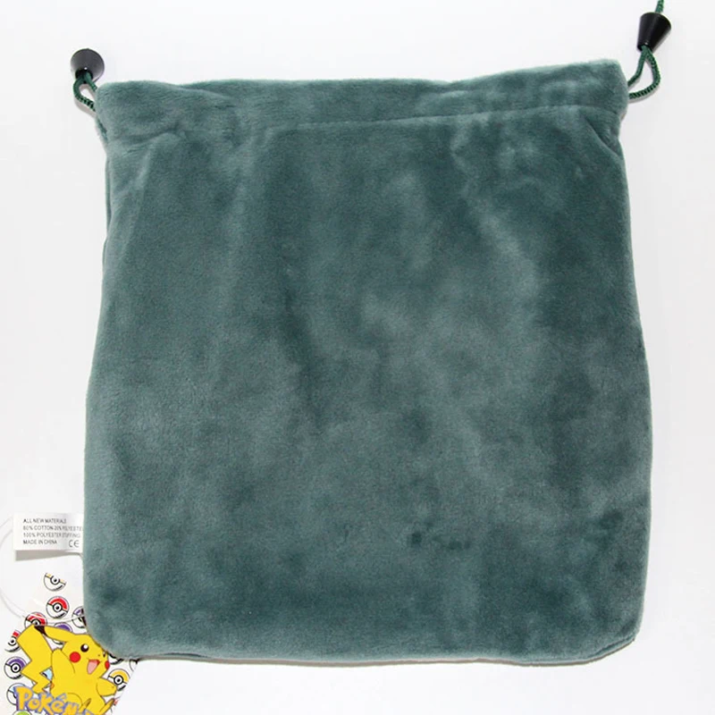 Милые Snorlax Drawstring сумка Карандаш для хранения канцелярских Плюшевые Игрушки