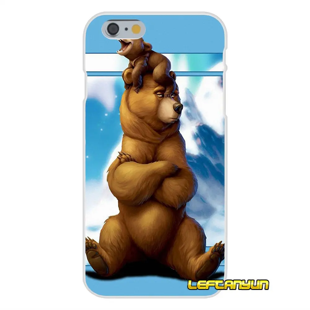 Soft Covers Pretty And Cute Brother Bear Art For Sony Xperia M2 M4 M5 E3 XA Aqua Z Z1 Z2 Z3 Z5 compact LG K4 7 8 10 V20 V30 2017 | Мобильные