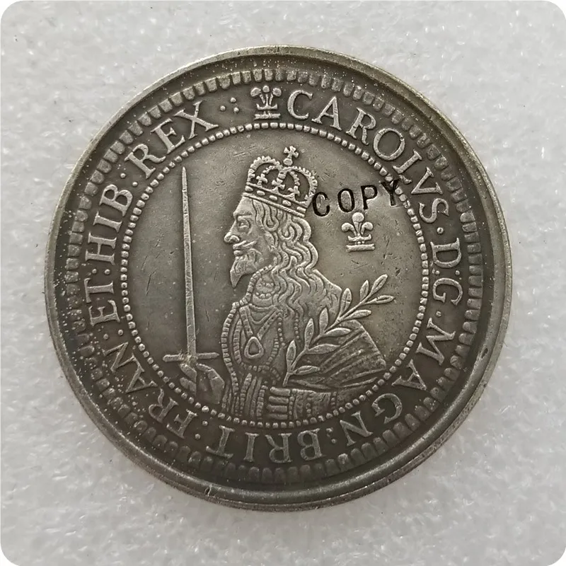 1643 CHARLES I TRIPLE UNITE MILLIONAIRE копия монеты памятные s медаль коллекционные