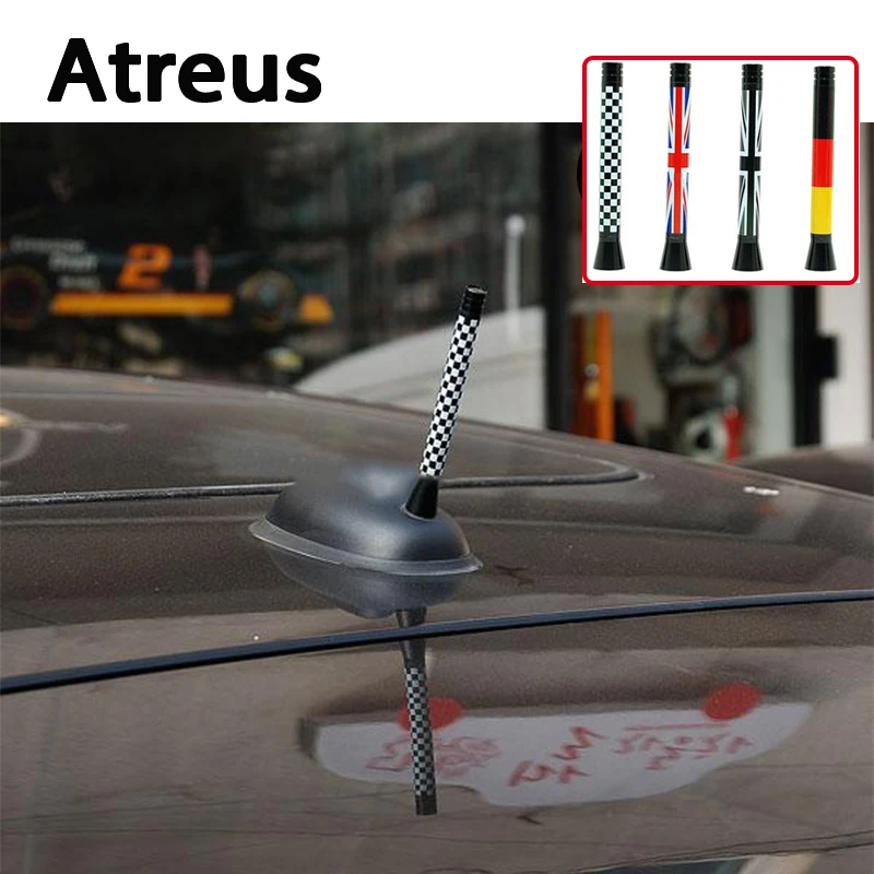 Atreus флаг для VW polo passat b5 b6 Mazda 3 6 cx 5 Toyota corolla Ford focus 2 автомобильная антенна на крышу FM