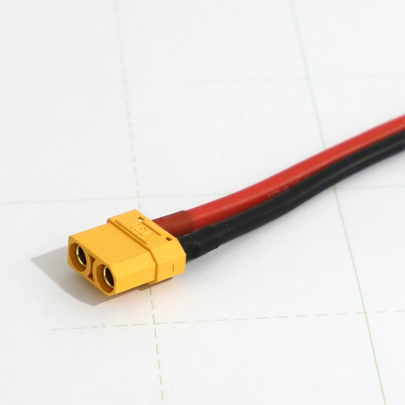 1 шт. штекер XT90 в стиле Deans папа силиконовый провод с 12 см 10awg|Детали и аксессуары| |