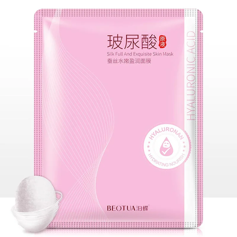 Hyaluronic acid 3 BEOTUA корейский уход за кожей улитка Гиалуроновая кислота Шелковый белок маска для лица увлажняющая маска для удаления черных точек черная маска для лица - Цвет: Hyaluronic acid 3