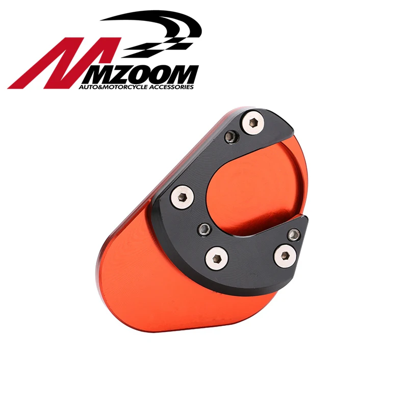 Мотоцикл CNC алюминиевая ножная боковая подставка удлинитель опорная пластина