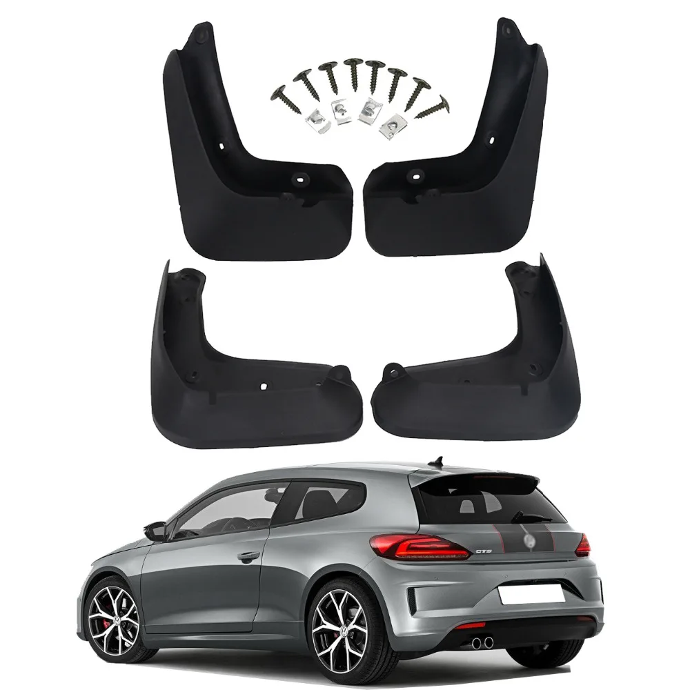 Передние и задние щитки от грязи для VW Scirocco 2009 2017|rear mud flap|mud flapsvw flaps |