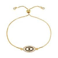 zmzy turkish design charm gold plated black bracelet bohemian bracelets for women pave cz crystal jewelry evil eye bracelet