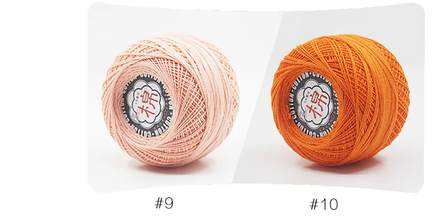 Розничная 50 г/шар 8# 2ply DIY цветная тонкая кружевная пряжа для вязания крючком пряжа хлопок пряжа для ручного вязания нить швейная машина линия JK468