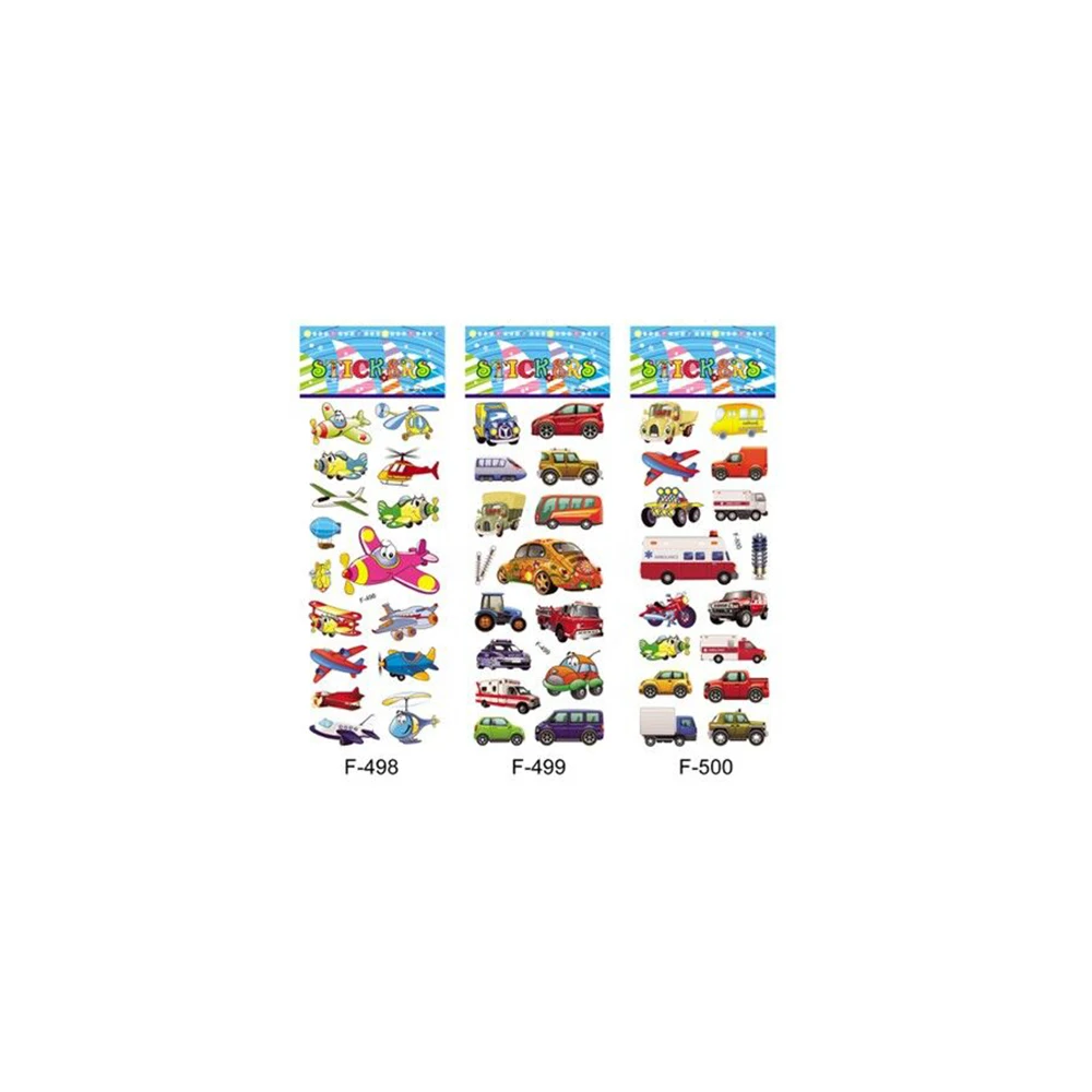 Строительный автомобиль дорожный стикер экскаватор трехмерный Мультфильм