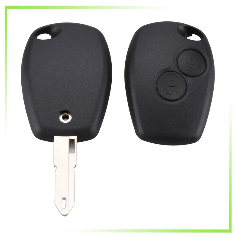 2 кнопки дистанционного ключа автомобиля оболочки для Renault Duster Logan Clio Fluence Замена ключа чехол Fob NE73/VA2/VAC102 лезвие дополнительно