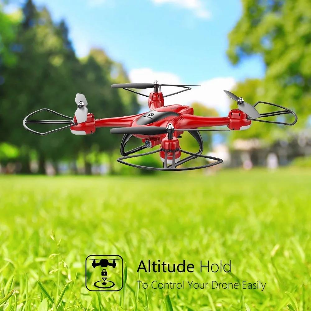 Holy Stone HS200D радиоуправляемый дрон 720P Wifi HD селфи камера FPV дрон 120 градусов 3D переворачивается RTF высота удержания радиоуправляемый квадрокоптер