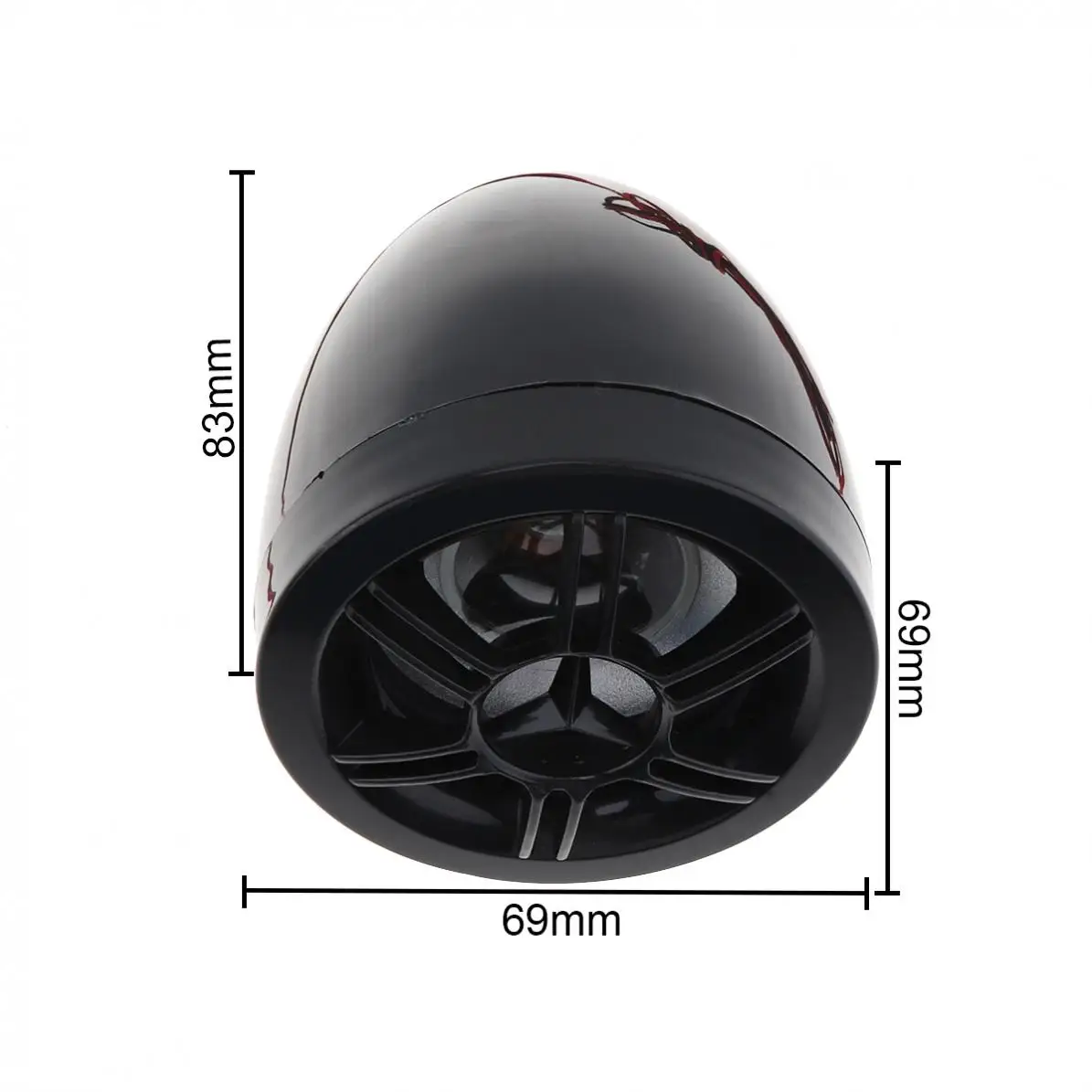 12 В 2x10 Вт Hi-Fi Bluetooth Противоугонный звук автомобиля MP3 FM радио плеер водонепроницаемый авто динамик поддержка SD/USB вход