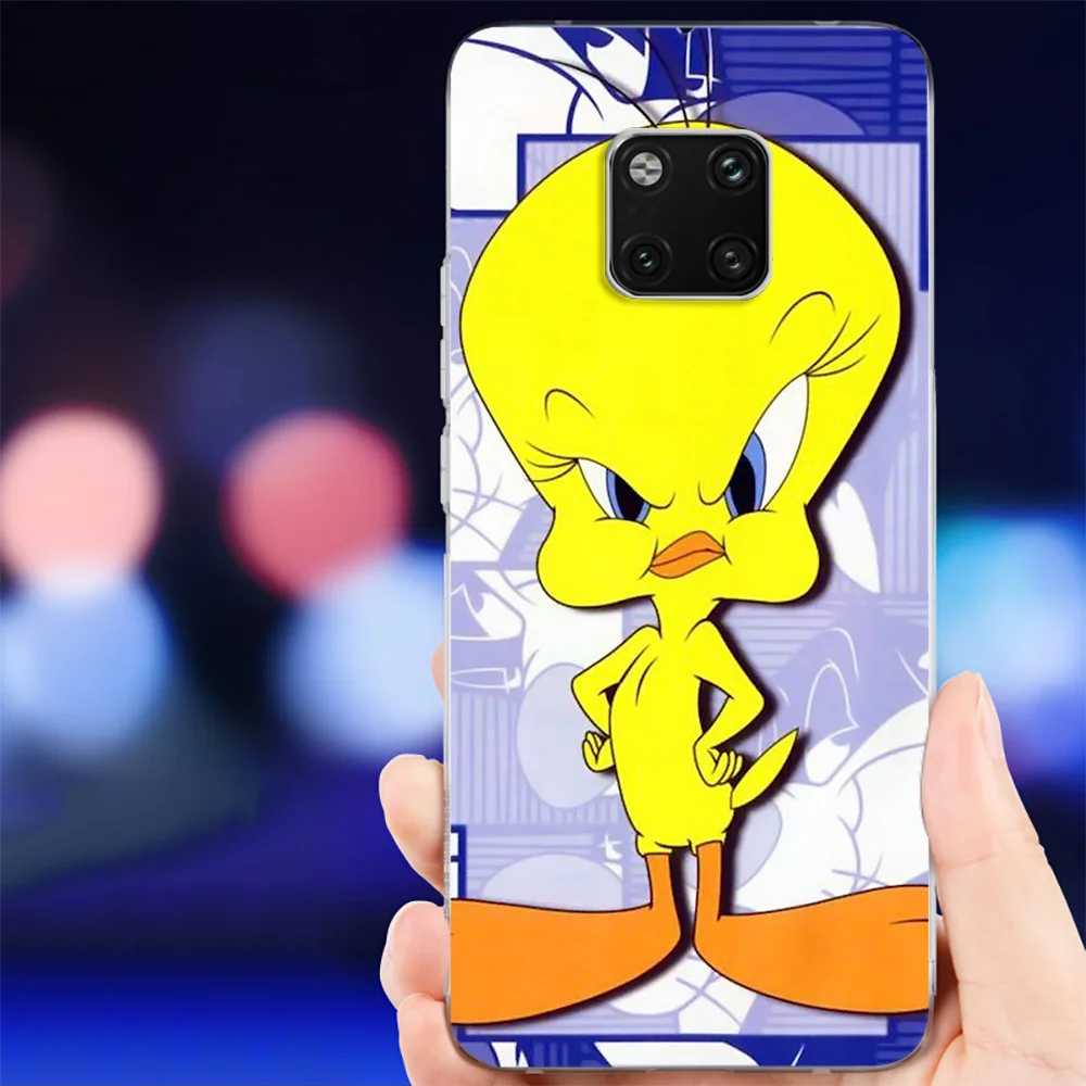 IYICAO милый мультфильм Твити Мягкий силиконовый чехол для телефона Huawei Mate 10 20 Lite Pro