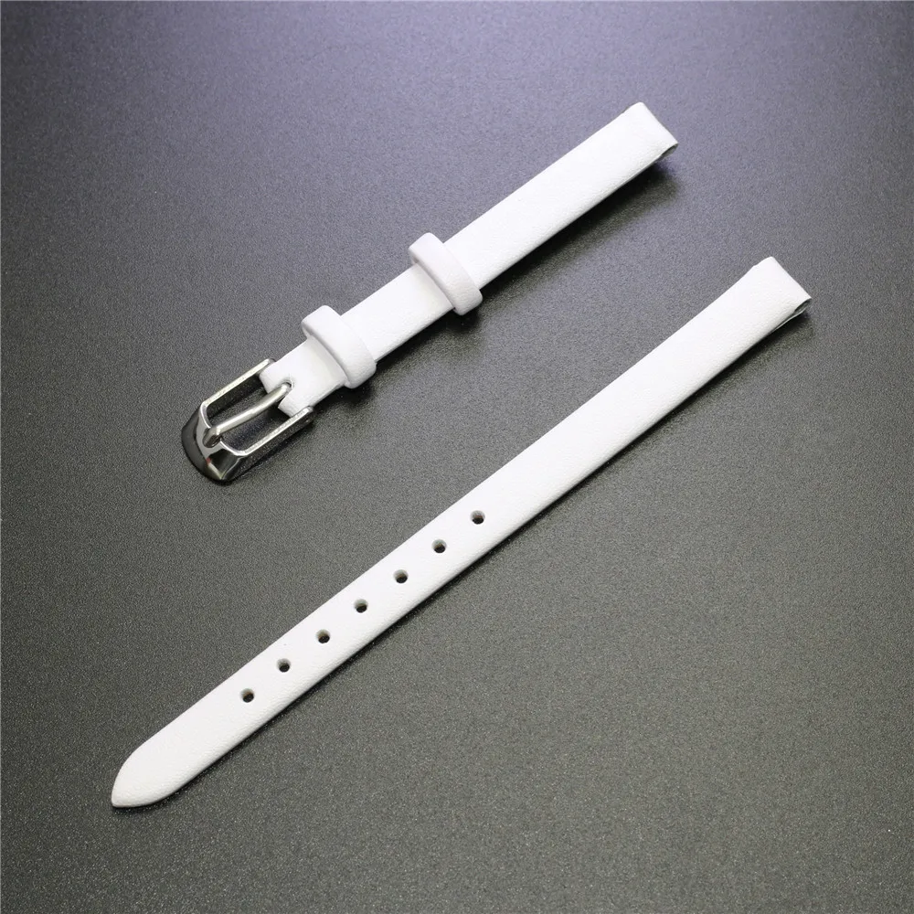 Сменный женский ремешок для часов Way Deng из натуральной кожи ультра мягкий 8 мм